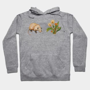 Possum and Dandelions Hoodie